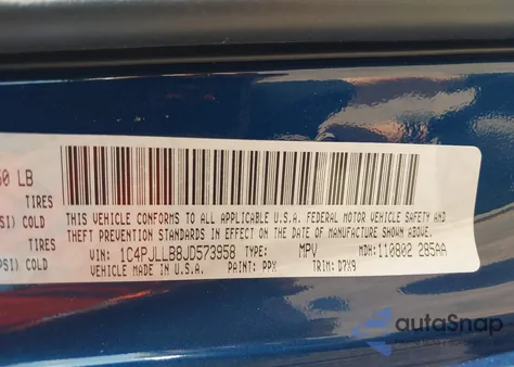 2018 Jeep Cherokee Latitude Plus Fwd from USA, damaged, VIN 1C4PJLLB8JD573958
